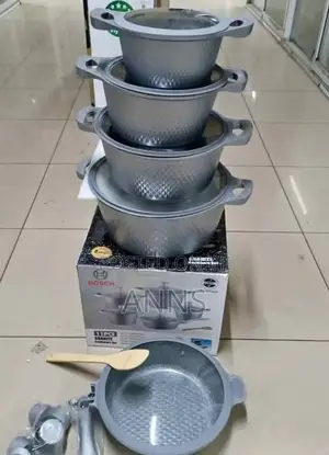 Bosch 11 Pieces Cookware Set (*Granite Material)