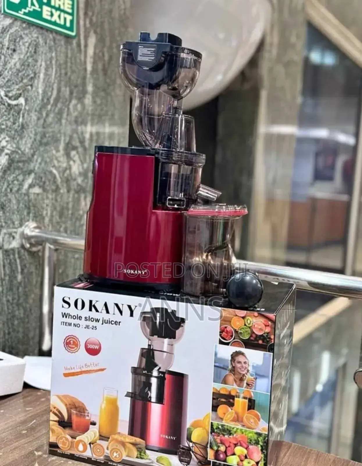 Sokany Whole Slow Juicer( Je-25 )