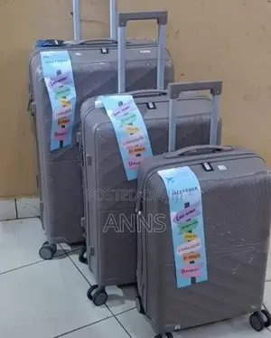 4 in 1 Rubber Suitcase All Colors*