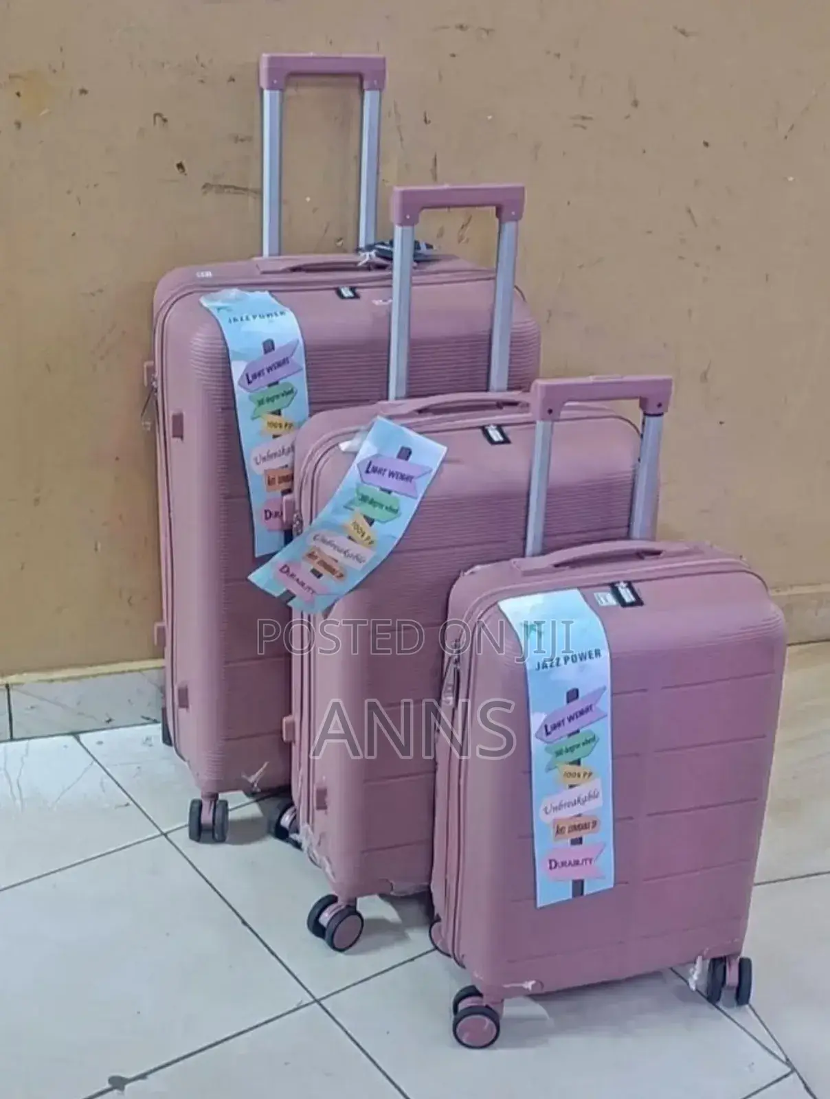 4 in 1 Durable Rubber Suitcase All Colors*