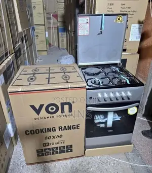 Von 50 by 50 3gas + 1 Free Standing Gas Cooker V3+1