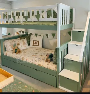 Modern Bunk Bed Double Decker Beds With Drawers in Kenya