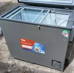 Von 250 Litres Chest Deep Freezer (With Grey Body)