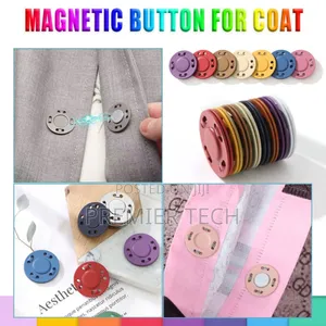*Magnetic Coat Buttons