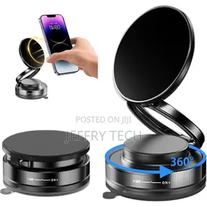 360° Rotation Adjustable Vacuum Absorption Magnetic Bracket Phone Holr