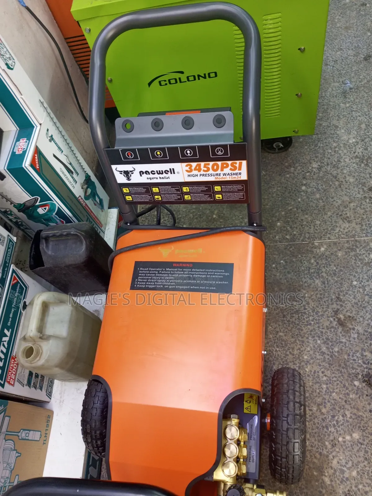Reliable 3450psi Pacwell Pressure Washer