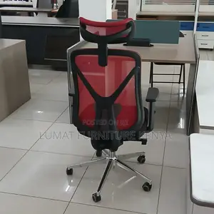 Red Back Ergonomic Office Seat