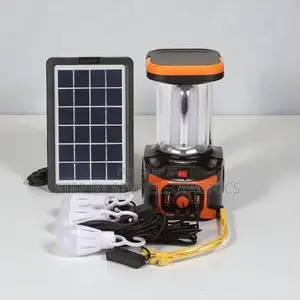 Home Solar Lighting Kit With Mp3 Player, Fm Radio and Usb Charging