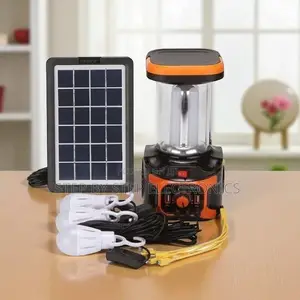 Solar Lighting Kit With Fm Radio, Bluetooth and Usb Phone Charger