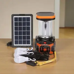 Solar Lighting System With Lithium Battery, Mp3 and Usb Charging