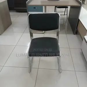 Chrome Stackable Guest Chair
