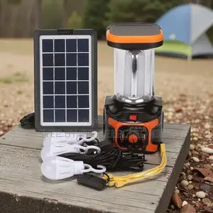 Solar Lighting System With Mp3 Player, Torch and Usb Ports
