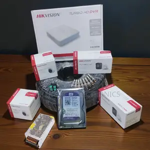 Hikvision 4 CCTV Cameras 1080p Hd Kit Easy Installation Indoor Outdoor