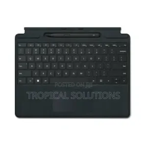 Microsoft Surface Pro Keyboard 12 Backlit Black