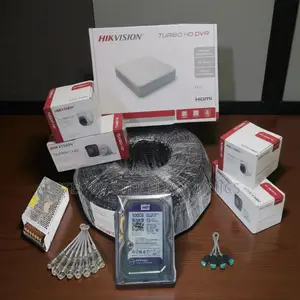 Hikvision 4 Camera Full Hd 1080p Security Kit With Ai Motion Detection