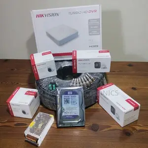 4 Hikvision Hd 1080p CCTV Kit Cloud Storage Backup Motion Detection