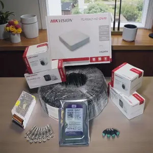 Hikvision 4 Camera Security Kit 1080p Hd Smartphone Live View DVR
