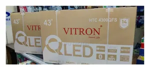 Vitron 43 Inches Qled Smart Android Frameless With Bluetooth
