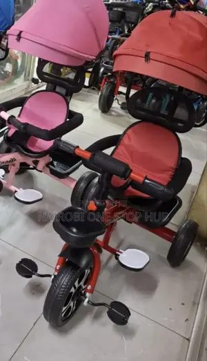 Heavy Duty Kids Tricycle With Canopy