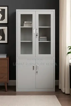 Half Glass Office Cupboard
