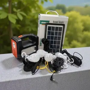 Dat at-9011b Portable Solar Lighting With Led Bulbs and Usb Charging