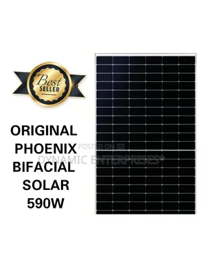 Phoenix Bifacial Solar Panel With a 590w Power Rating