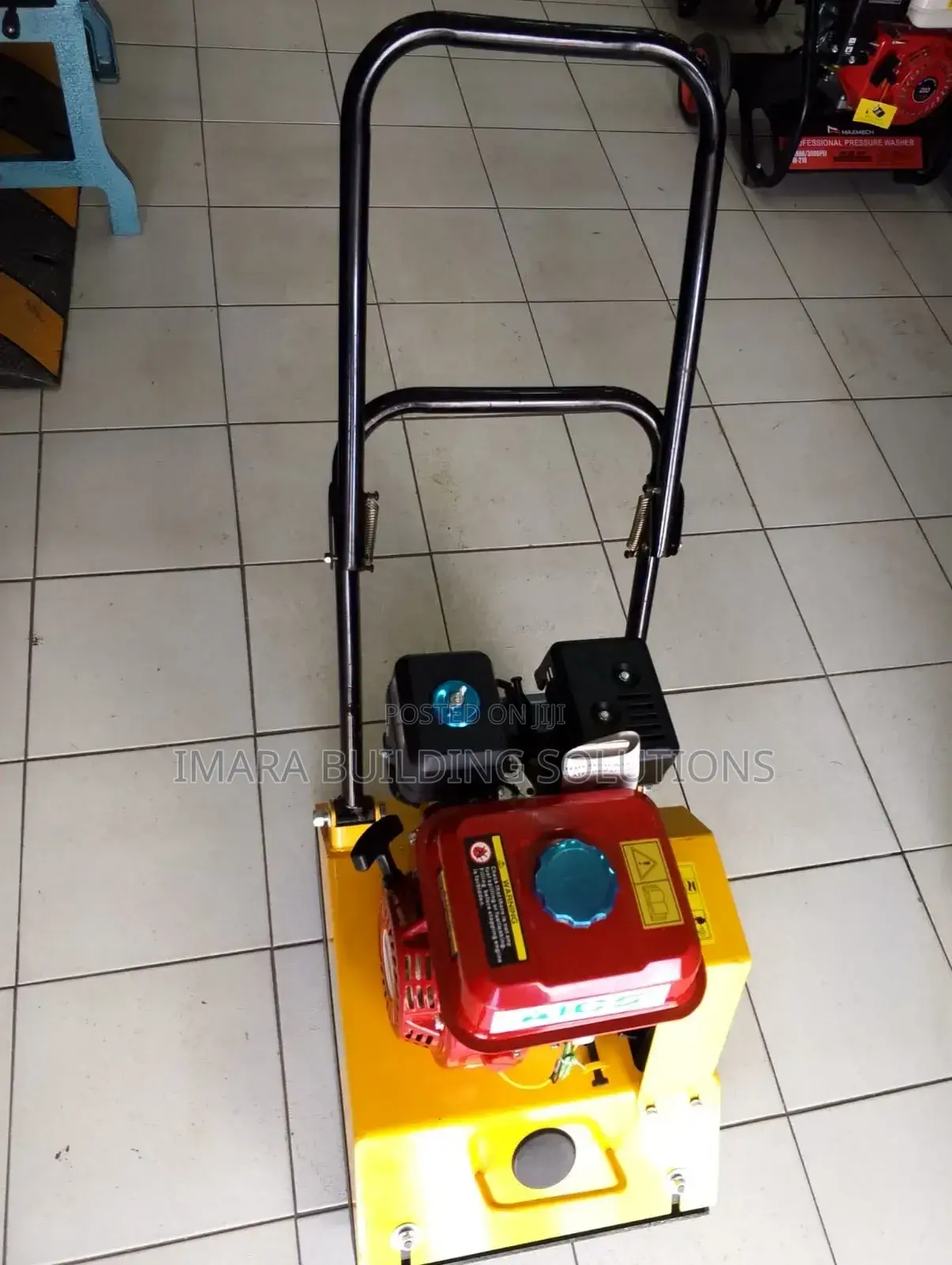 Heavy-Duty Vibratory Plate Compactor – Petrol Powered