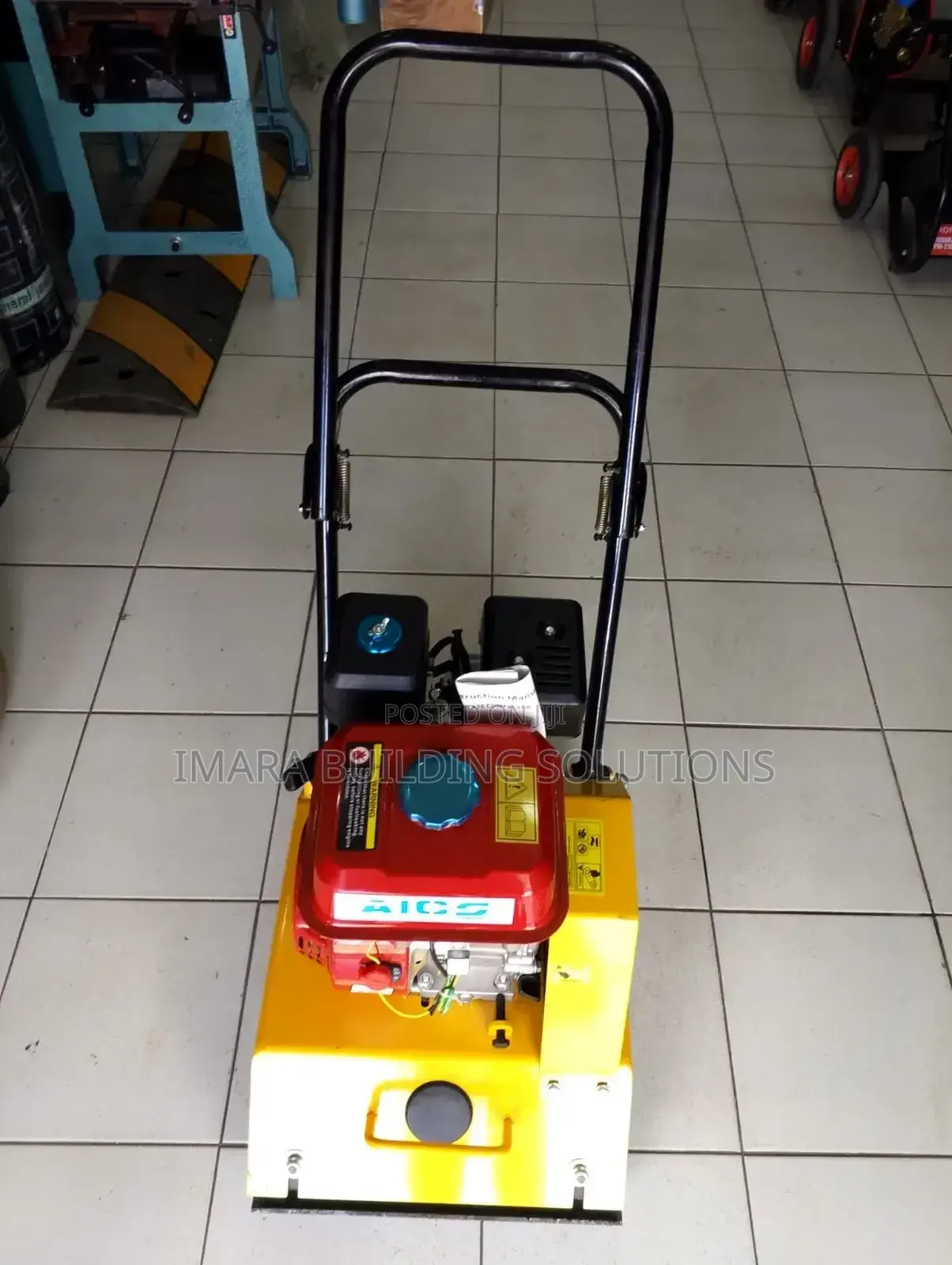Heavy-Duty Vibratory Plate Compactor – Petrol Powered