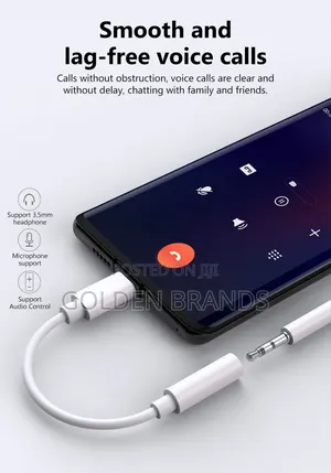 Type-C to 3.5mm Adapter for Clear, Powerful Audio on All Your Devices