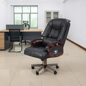 High-Back Leather Boss Chair,
