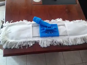 Dust Control Sweeper Head + Holder (White)