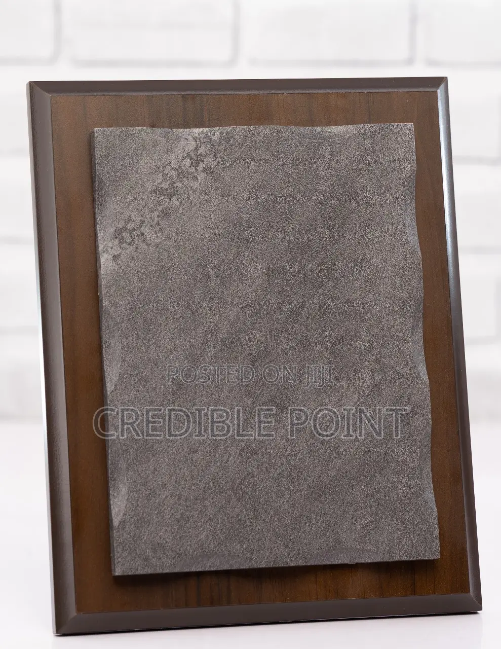 Plaque With a Rock Slate
