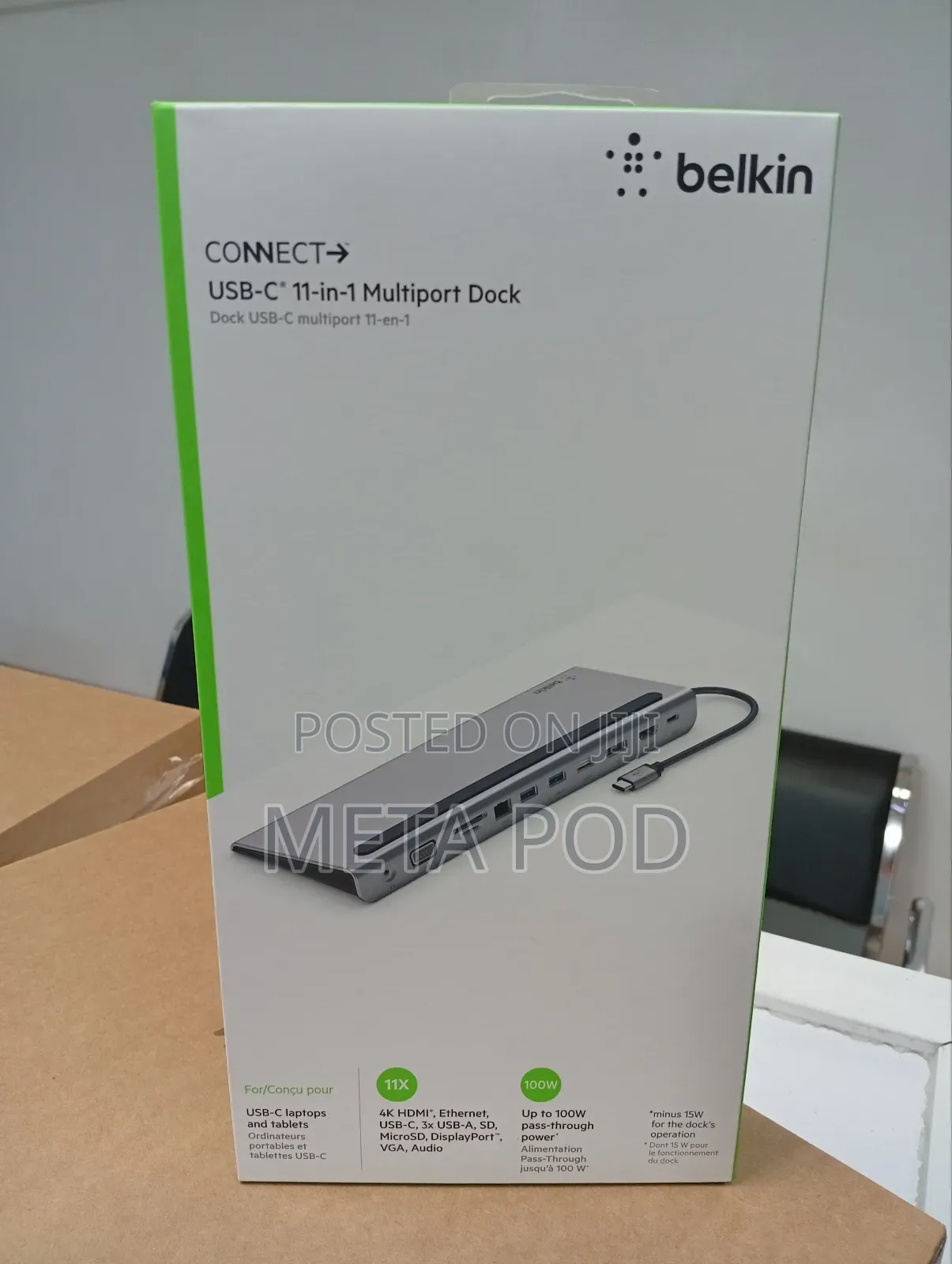Belkin Connect 11-in-1 Usb-C Multiport Dock and Stand