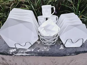 *24 PCS Hexagonal Dinner Set at 