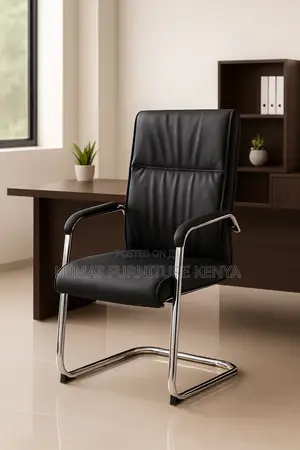 Guest Leather Office Chair