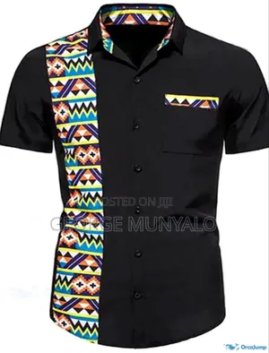 African Print Office Shirts