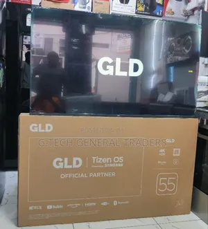 Gld 55-inch 4k Smart Tv – Tizen Os (Powered By Samsung)