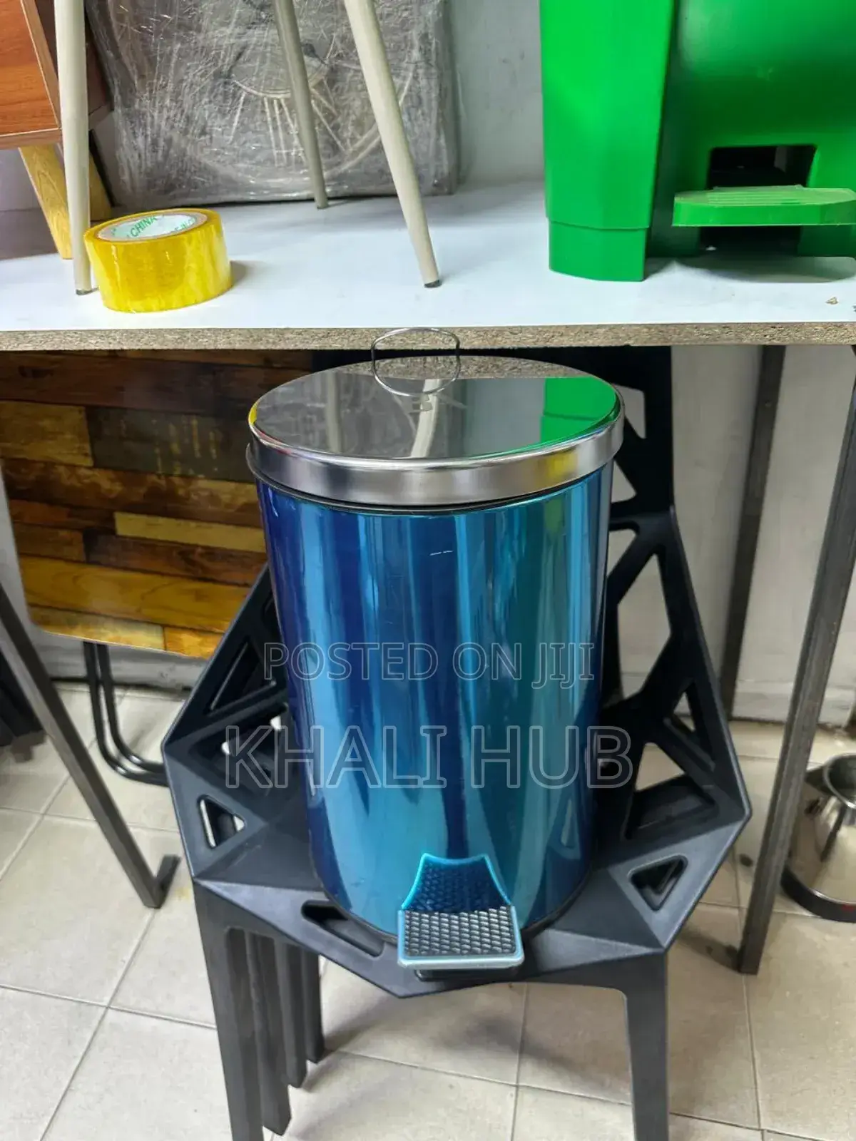 12l Stainless Steel Dustbin