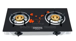 Globalstar 2burner Glass Top Auto Ignition Gas Stove