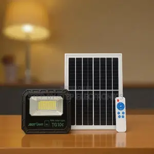 100w Solar Flood Light Energy Saving Automatic Control Ip66 Rated