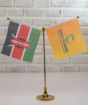 Double Flag Pole