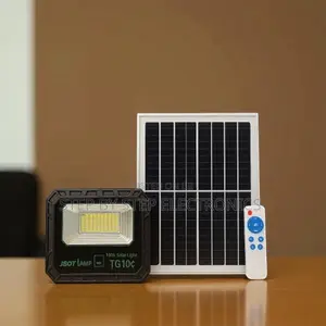 100w Solar Flood Light Rustproof Design Remote Control Waterproof