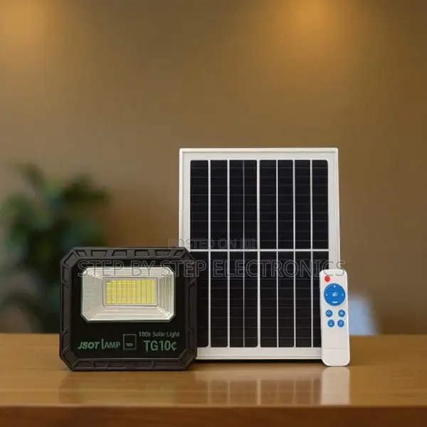 100w Solar Flood Light Automatic Light Sensor Ip66 Outdoor Security