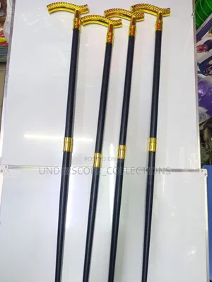 Executive Mettalic Foldable Walking Stick