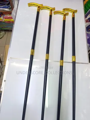 Executive Mettalic Foldable Walking Stick