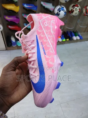 Pink Vapor "Annihilator" Air Zoom Soccer Shoes
