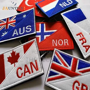 Military Flag Badge