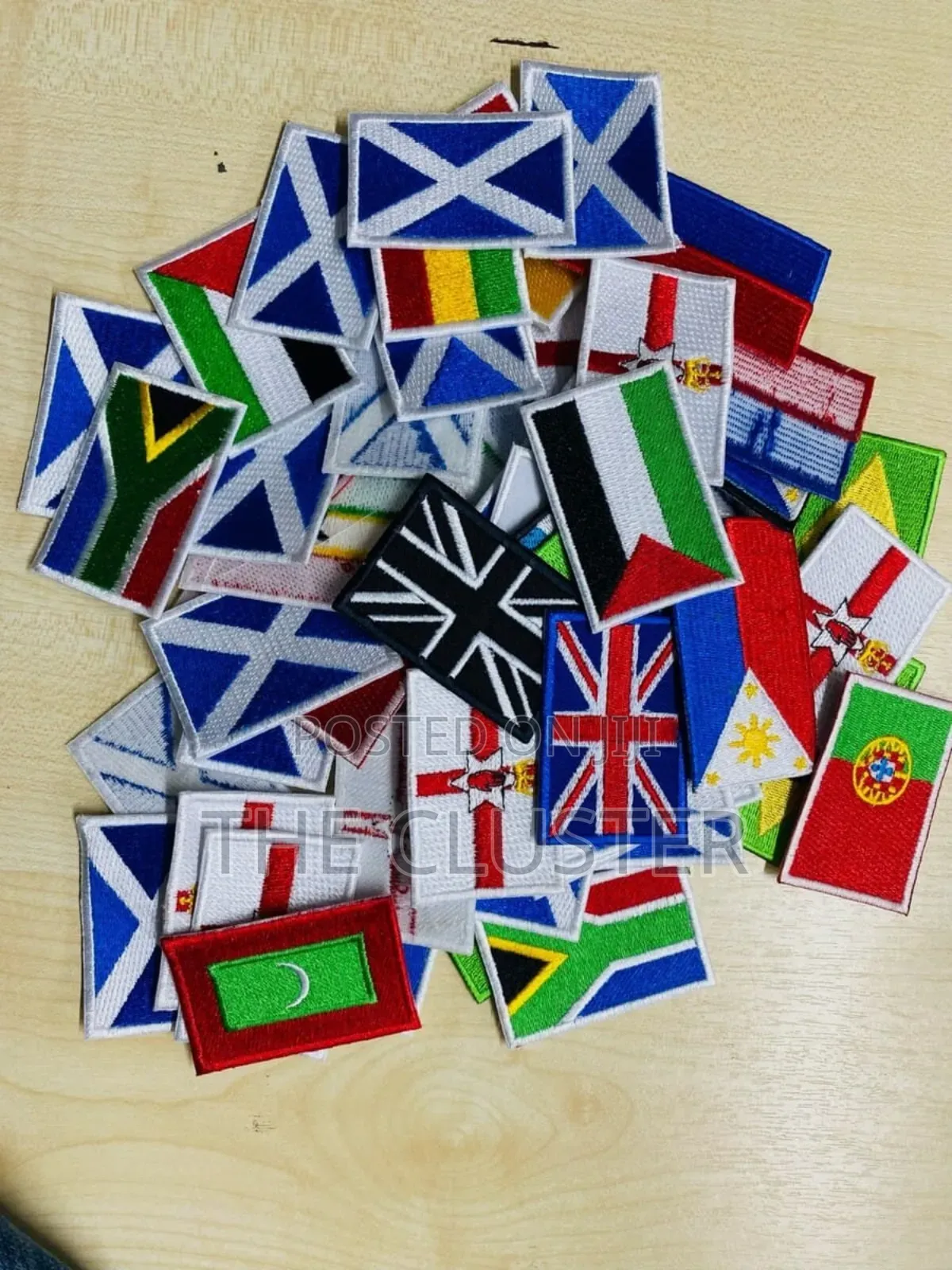 Military Flag Badge