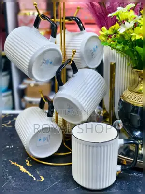 Ceramic Mugs Set of 6