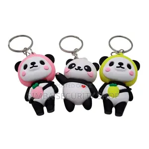 Kung Fu Cute Animal Panda Key Holder Chain Ring Pendant Gift Daughter